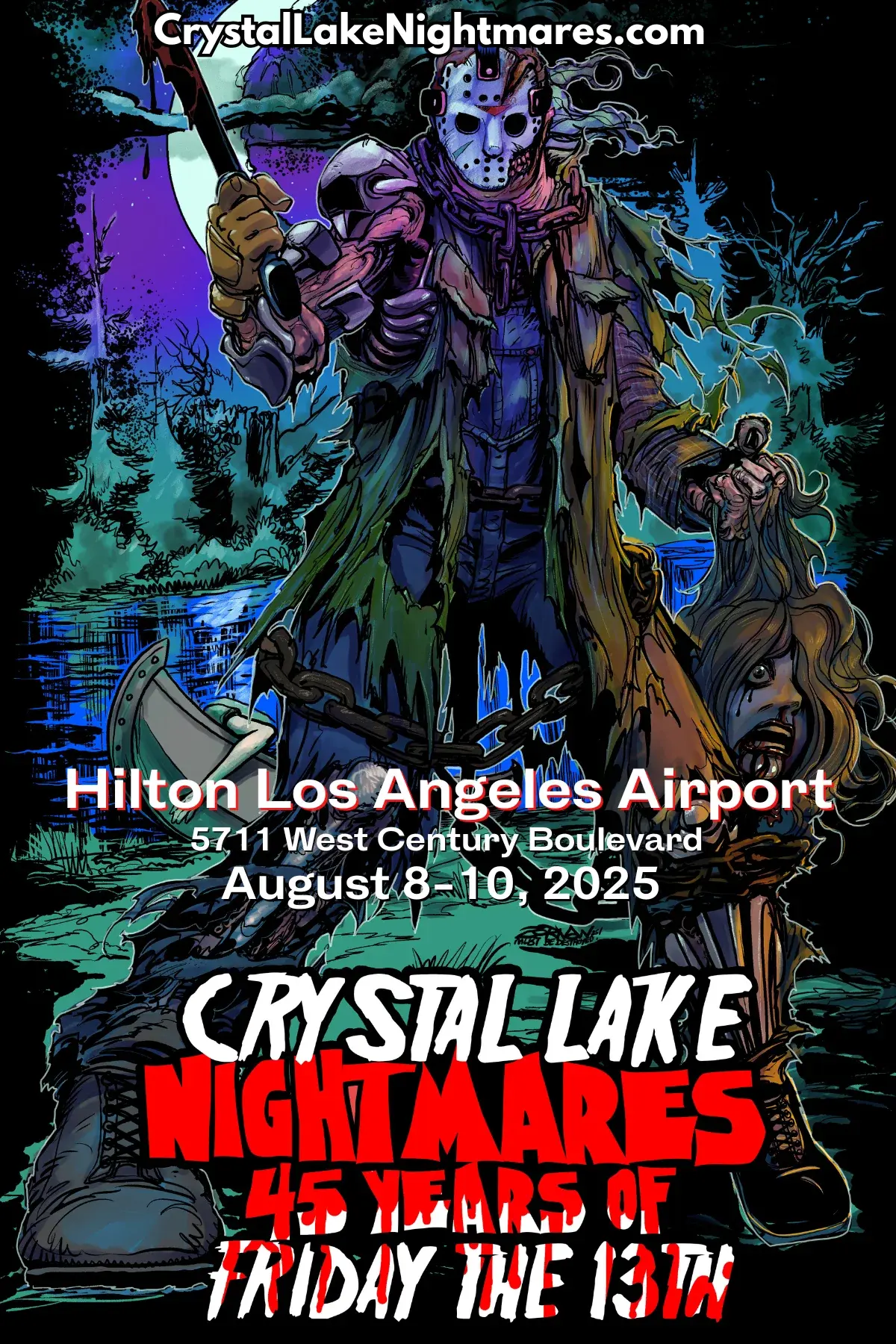 Crystal Lake Nightmares event poster